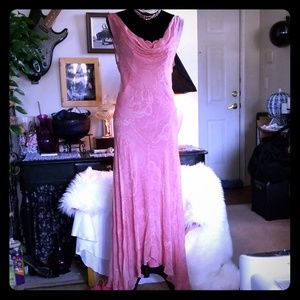 Prom Dress or Cocktail Silk Dress, NWT Sz 14
